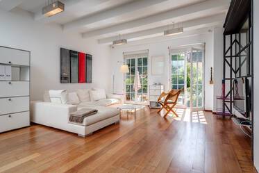 프리미엄 플랫: 고급 가구가 비치된 전용 플랫 메조넷 플랫 in Isarvorstadt