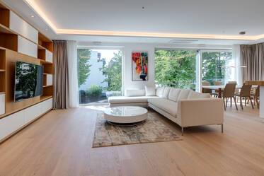 Premium flat: Exclusieve, gemeubileerde flat van hoge kwaliteit Plat in Nymphenburg