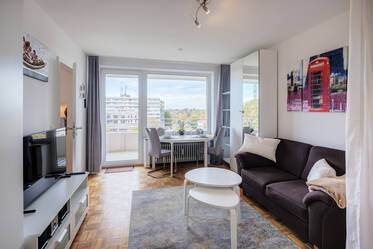 Schöne möblierte Wohnung içinde Fürstenried