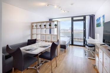 V bližini BMW: Začasno bivanje v enosobnem stanovanju v Schwabing