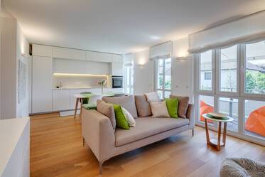 Schöne möblierte Wohnung içinde Forstenried