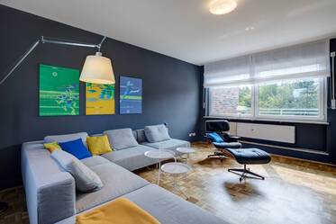 Meget flot møbleret Tagterrasse-lejlighed i Fasangarten