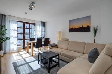 Schöne möblierte Wohnung içinde Westend