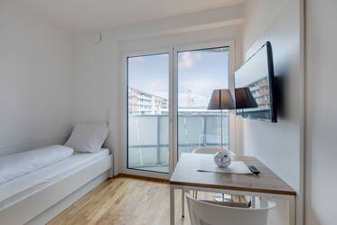 Schönes möbliertes Apartment içinde Messestadt Riem