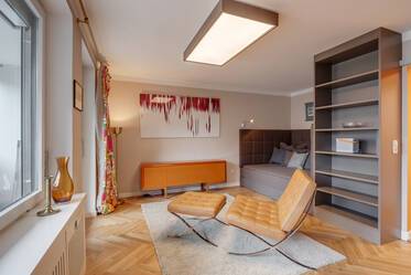 Ekskluzywnie urządzony 1-pokojowy apartament w Monachium-Bogenhausen