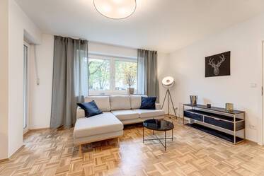 Schöne möblierte Wohnung içinde Johanneskirchen