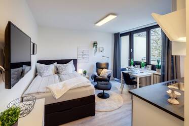 Sehr schöne möblierte Wohnung içinde Solln