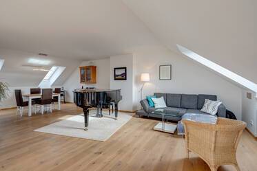 Çatı teraslı daire içinde Schwabing