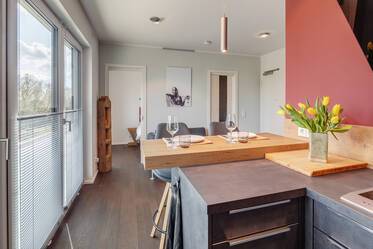 HELT NYT: moderne indrettet lejlighed