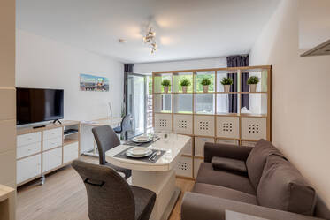 Apartment in Schwabing-West mit Panorama-Fenster