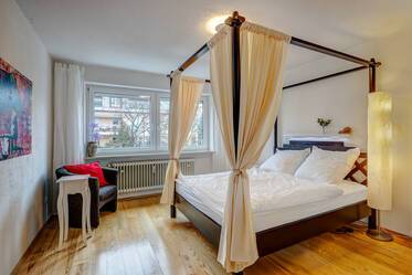 Schöne möblierte Wohnung içinde Laim