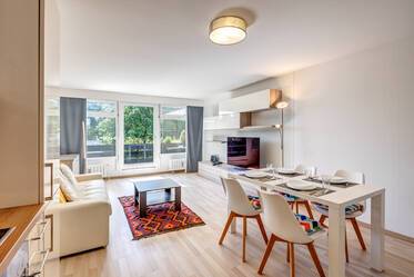 Schöne möblierte Wohnung içinde Fürstenried