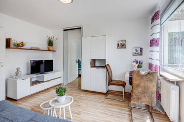 Schöne möblierte Wohnung içinde Am Hart
