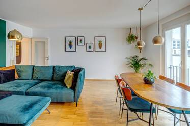 Красиво обзавеждане Плосък в Schwabing-West