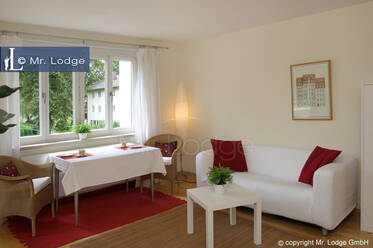 Bardzo ładnie umeblowane Płaski w Giesing