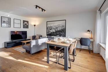 Schöne möblierte Wohnung içinde Solln
