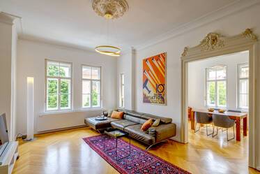 Bardzo ładnie umeblowane Płaski w Schwabing-West
