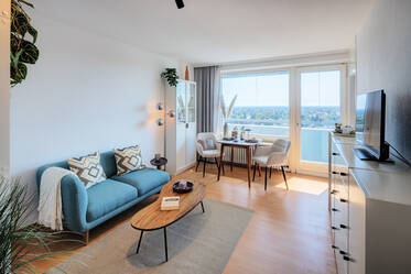 Appartement op de 14e verdieping met panoramisch uitzicht