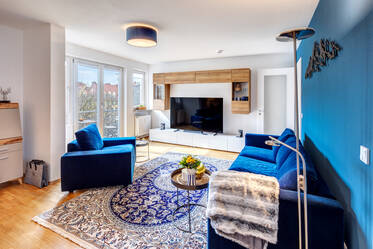 Som ny møblert leilighet, Karl-Preis-Platz (U2/U7)