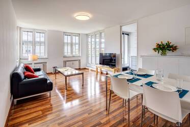 Geniş çalışma alanına sahip ferah maisonette daire