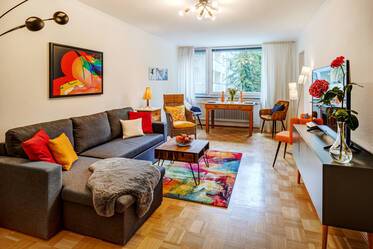 Красиво мебльовані Плоский в Schwabing-West