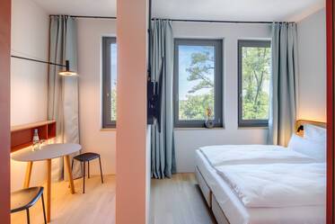 Schönes möbliertes Apartment içinde Unterföhring