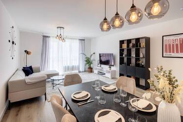 Üç balkonlu modern ve rahat ev