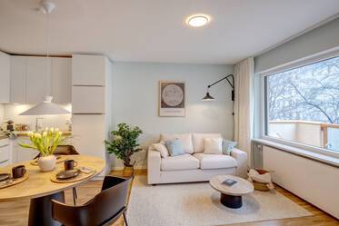 Rotkreuzplatz yakınında aydınlık ve mobilyalı kiralık