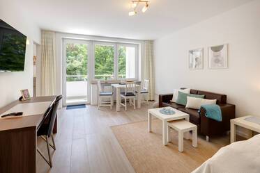 Centraal, ruim 1-kamerappartement te huur