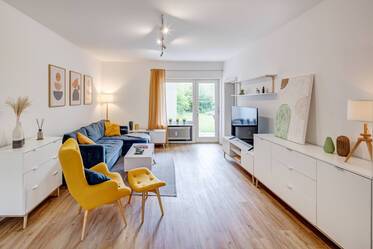 Rummelig havelejlighed til leje i Hadern