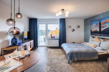 임대: 파노라마 뷰가 있는 세련된 아파트