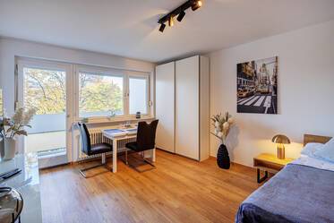 임대: 서향 발코니가 있는 아늑한 아파트