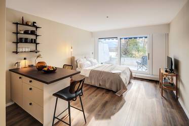 Charmerende 1-værelses lejlighed ved Tegernsee 