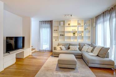 Όμορφα επιπλωμένο Επίπεδη στο Harlaching