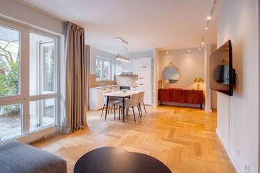 Πολύ ωραία επιπλωμένο Επίπεδη στο Herzogpark