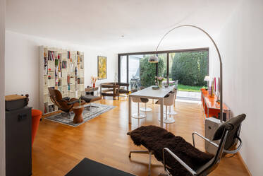 Apartamento duplex com ambiente de design