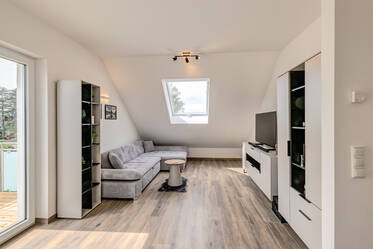 Neubau-Erstbezug  im Dachgeschoss – Moderne 2-Zimmer Wohnung