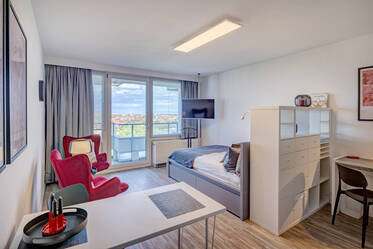 Lejlighed på 8. etage med panoramaudsigt