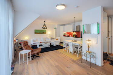 Apartament cu 2 camere, nou construit, în München, cu terasă pe acoperiș