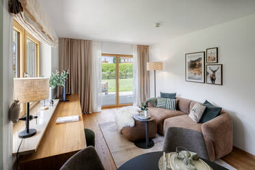 Apartamento de 2 quartos recém-mobilado com terraço em Rottach-Egern