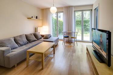 Zeer mooi ingericht Tuin appartement in Au-Haidhausen