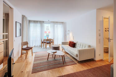 Glockenbachviertel: Světlý dvoupokojový byt s balkonem