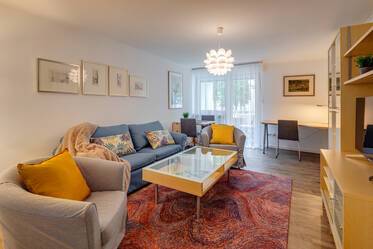 루이트폴트파크 근처의 가구가 완비된 2인실 아파트 임대