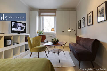 Sehr schöne 1-Zimmer-Wohnung in der Au, ganz in der Nähe der Isar, mit separater Wohnküche