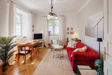 Charmant historisch tweekamerappartement op een rustige locatie