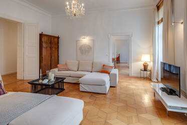 Premiumlägenhet: Mycket trevligt möblerad Platt i Maxvorstadt