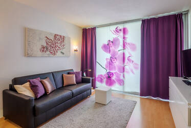 Moderní 1-pokojový apartmán se společným bazénem