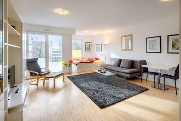 Obergiesing의 넉넉한 1룸 아파트