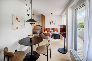 Schöne möblierte Wohnung içinde Giesing