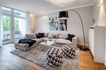 Zeer mooi ingericht Plat in Schwabing-West